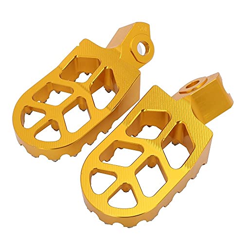 Pédales CNC en aluminium pour Suzuki RMX450Z avec grip maximal