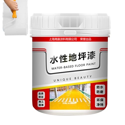 Outdoor Cement Paint - Waterproof Coating 500g Quick Dry | Concrete Floor Paint, Garage Floor Coating for Interior, Outdoor,