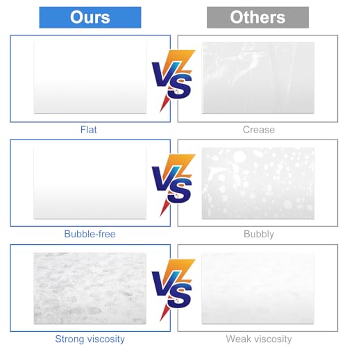 Image of Sticky Mat Tacky Adhesive Pads 300 Sheets, 30 Sheets /Pack, 18'' x 24'' / 45 x 60 cm, Thickened Cleaning Mats for Shoes, Construction, Cleanroom, Laboratories, Hospitals, Dogs, Pets, Home- White