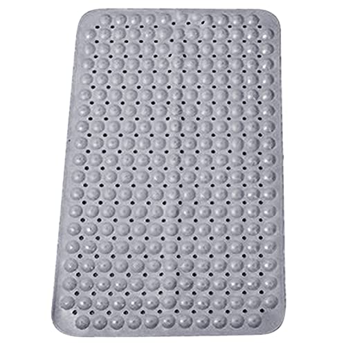 Alfombrilla antideslizante con orificios de drenaje con ventosas, alfombrilla antideslizante para masaje de pies, alfombrilla antideslizante para baño, bañera, ducha, alfombrilla impermeable de PVC