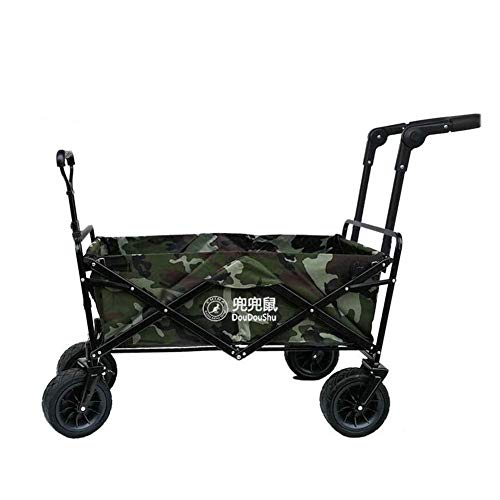Carrito Plegable, Carretilla de Mano Plegable, Carretilla de Transporte para jardín, Carrito Plegable portátil para Acampar al Aire Libre, Barbacoa, jardinería, Compras, Playa, Deportes/C