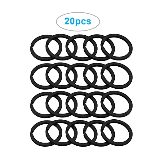 ZoloAJay 20 Pack Metal Key Rings