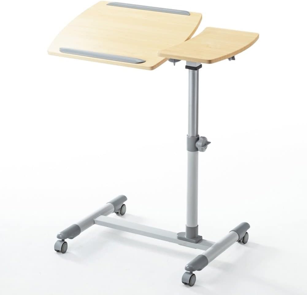 Adjustable Mobile Laptop Stand Desk Rolling Cart Height Adjustable from Multifunction Workstation