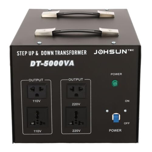 Transformador de tensión 5000 W 220 V 110 V convertidor Step Up & Down Converter,