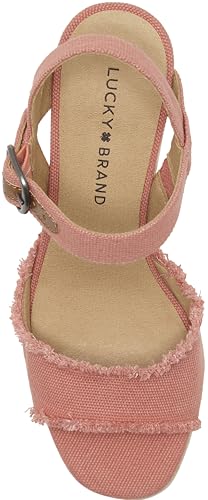 Image of Lucky Brand Women's Mindra Espadrille Wedge Sandal