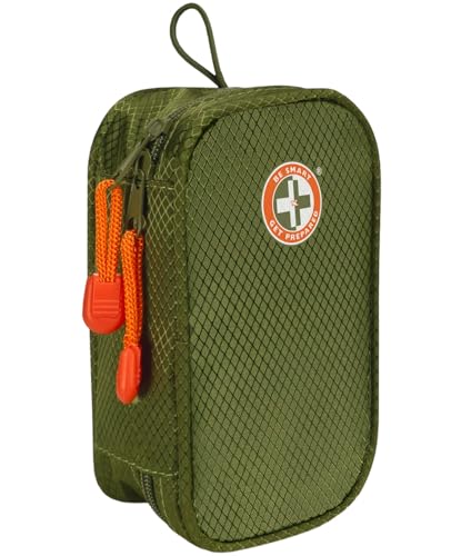 Image of Be Smart Get Prepared's 125 Pieces Travel First aid kit, Carry-on Travel Essentials- PPE, Camping, Hiking, Road Trips, On-The-Go