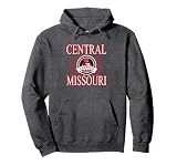 Central Missouri Mules Laurels Officially Licensed Pullover Hoodie
