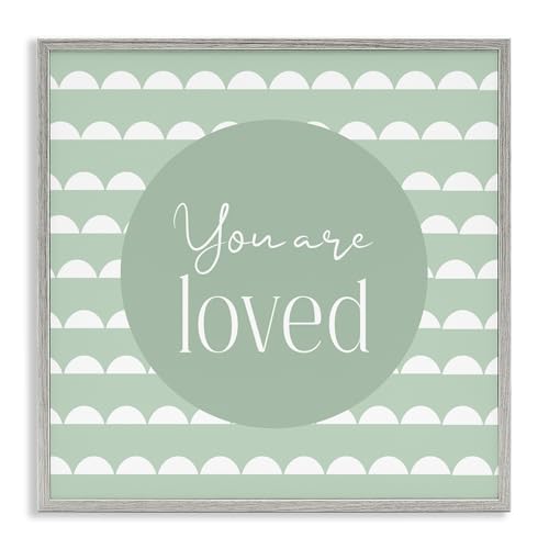 You Are Loved Affirmation affiche positive pour instaurer la bienveillance chez soi