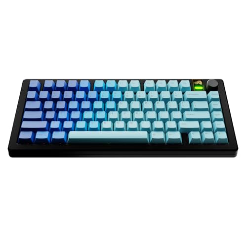 Image of GLORIOUS Gaming - GPBT Gradient Keycaps for Custom Mechanical Keyboards, No Fade Dye-Sublimated, Fits 100%, 75% 65% 60%, PBT Polymer, Fits ANSI & ISO, Supports Windows & macOS - Ocean
