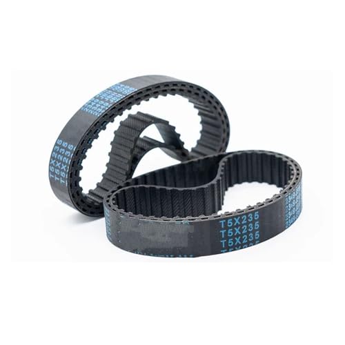 Courroie T5 de transmission en caoutchouc à boucle fermée 220mm de périmètre pour CNC