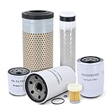 Maintenance Service Filter Kit Compatible with Mahindra 1626 HST L3 1.3L 1318CC 80.4CID Tractor