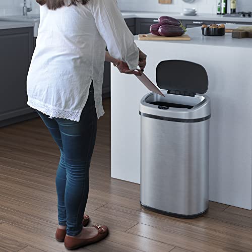 Itouchless ITOS13B Sensorcan 13 Gallon Trash Can thumb #5