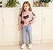 Tkria Girls Sweatshirt Toddler Rainbow Rabbit Fox Butterfly Elephant Long Sleeve Pullover Fall Shirt Kid Outfit Clothes 7T