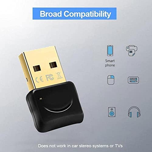 5.0 Bluetooth-Compatible Adapter Usb Transmitter Receiver Wireless Dongle Computer Laptop Pc Receptor Audio For Earphone #TOP7