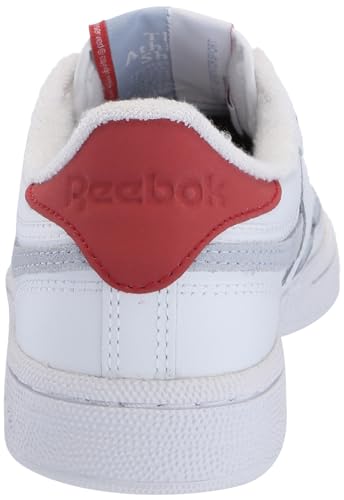 Reebok Women's Club C Revenge Sneaker, Footwear White/Pale Blue/Aqua Dust, Women's Size 8.53