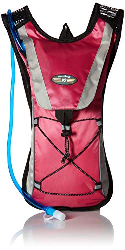 Image of Monvecle Hydration Pack Water Rucksack Backpack Bladder Bag Cycling Bicycle Bike /Hiking Climbing Pouch + 2L Hydration Bladder