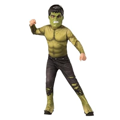 Rubies Disfraz Hulk Classic para niños y niñas, Jumpsuit con cubrebotas y máscara, Licencia Oficial Marvel para cumpleaos, cosplay, fiestas y Carnaval | Ya disponible en tu tienda friki favorita! En mundofriki.es!