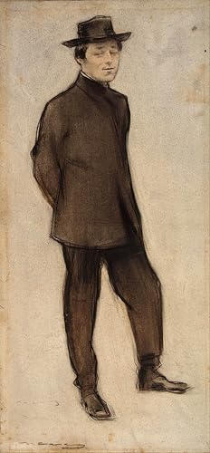 Cuadro Pintura Artística Ramon Casas Lienzo de Alta Definición