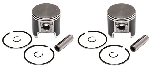 SPI, 09-741, 2 Standard Bore Piston Kits for Ski-Doo 500