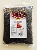 CRAZYBERRIES DRIED WILD LINGONBERRY DRIED 2.2 LBS ( 1 KG)