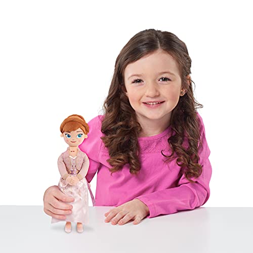 Disney Frozen 2 10-Inch Small Plush Anna, Officially Licensed Kids Toys For Ages 3 Up, Gifts And Presents By Just Play #TOP1