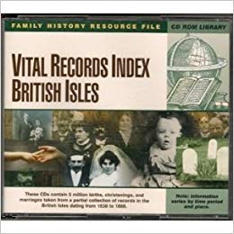British Isles Vital Records Index: England, Ireland, Scotland, and Wales