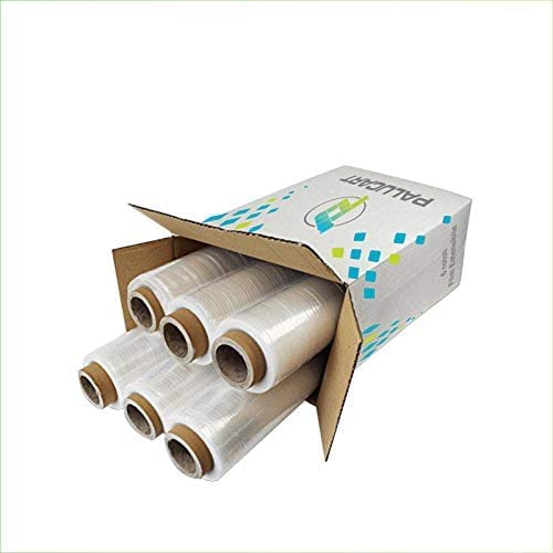 Pellicola 6 rotoli Pellicola Film estensibile manuale trasparente spessore 23 my, 2 Kg, altezza 500 mm