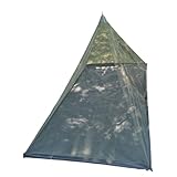 Malla para mosquitos al aire libre, toldos de carpa, peso ligero, portátil, refugio para camping, patio, playa, peso ligero, refugio de senderismo