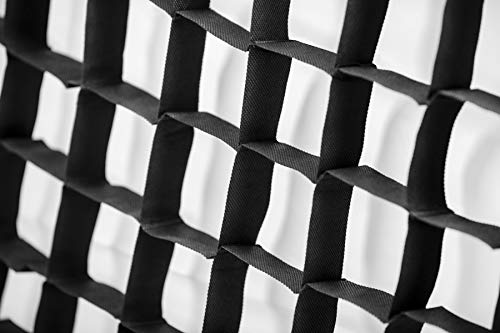 Honeycomb Grid for Sotbox | 20x90cm | Fabric Velcro Egg Crate | Bowens S-type Fit| Pro Diffuser Accessory PhotoGeeks