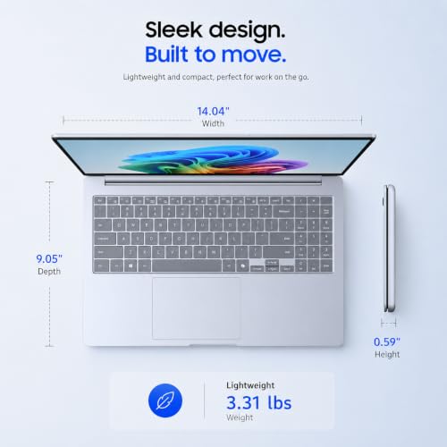 Image of Samsung Galaxy Book4 Edge, 15.6 inch LED, Snapdragon X, 16GB DDR5, 512GB UFS