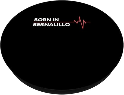 Miniatura 2 de Made In Bernalillo New Mexico City Of Birth Birthplace PopSockets Swappable PopGrip