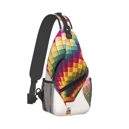 Bolso tipo bandolera unisex en poliéster negro miniatura 7