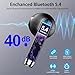 Bluetooth Kopfhörer, In Ear Kopfhörer Kabellos Bluetooth 5.4 Kabellose Kopfhörer mit 4 Mic, Neue ENC Noise Cancelling Wireless Earbuds 48H Tiefer Bass, IP7 Wasserdicht Ohrhörer LED-Anzeige USB-C