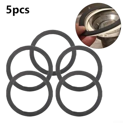 Pack 5 Gomas de Sellado para Colador de Fregadero 3.5 Pulgadas miniatura 4