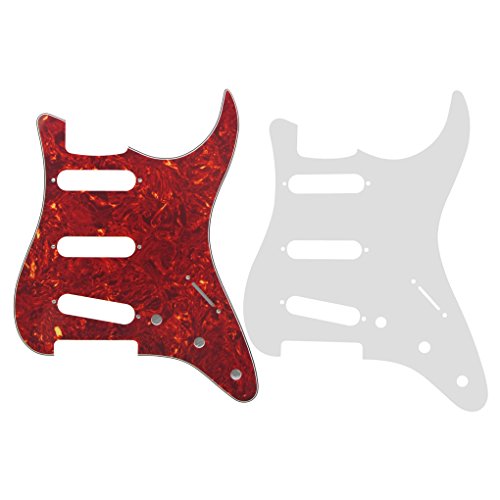 IKN SSS chitarra Strat Pickguard e fori per le viti piastra posteriore personalizzati fai da te per chitarra USA/Messico… - Les Beatles, Paul McCartney, John Lennon, RIngo Starr, George Harrison IKN SSS chitarra Strat Pickguard e fori per le viti piastra posteriore personalizzati fai da te per chitarra USA/Messico… – Image 3