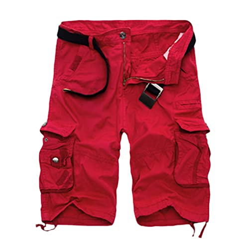 Short cargo militaire robuste en coton pour homme actif cherchant le confort