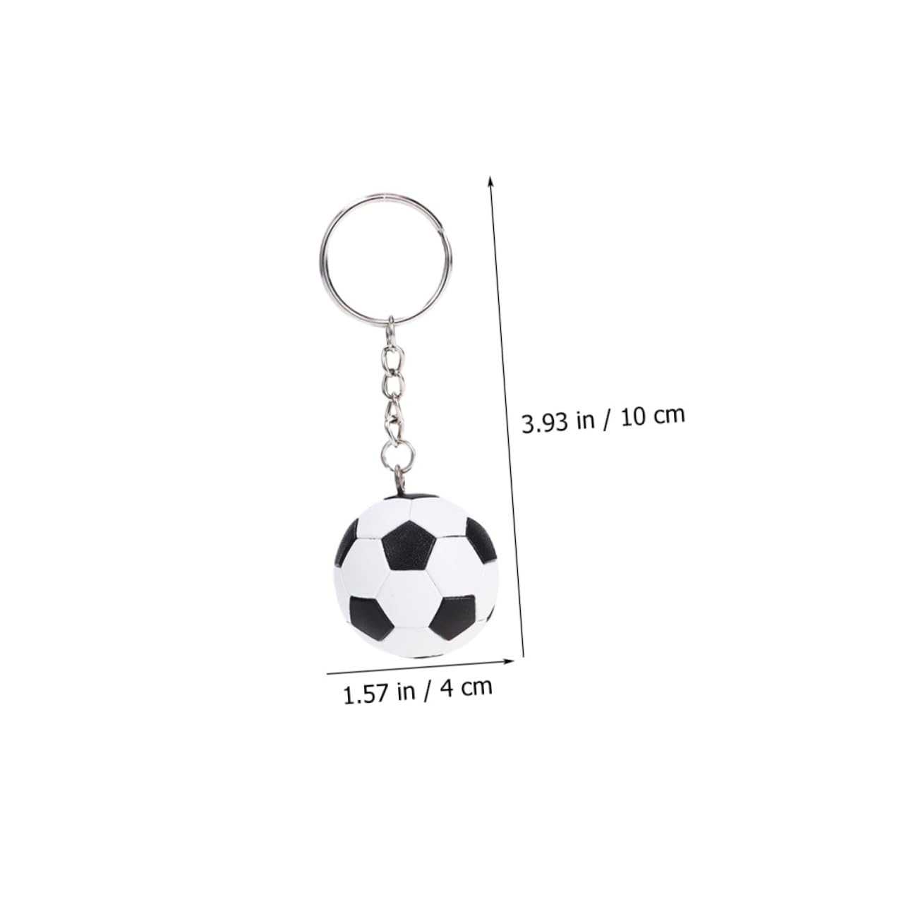 POPETPOP Llavero De Futbol Fiesta De Futbol Redes De Billar Deportes Cotillones Decoración De Fútbol Llavero Colgando Colgantes Balones De El Plastico