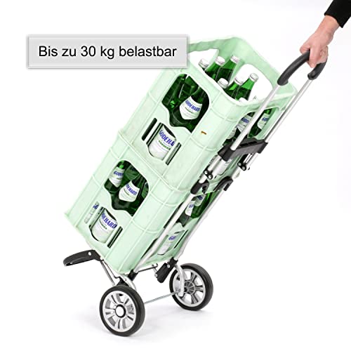 ANDERSEN Einkaufstrolley - Scala Shopper Plus Ester blau 47 L Einkaufsroller,hochwertig,wasserabweisend, Aluminium, klappbar, leicht, Räder abnehmbar – Bild 7