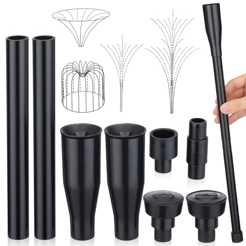 BESTonZON 8 Stk Springbrunnendüsen Set, Düsen für Springbrunnen Teichpumpe
