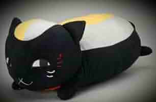 LaLa 応募者全員サービス　夏目友人帳　ニャンコ先生ぬいぐるみセット Amazon.co.jp: 夏目友人帳 ニャンコ先生 黒ニャンコ 抱き枕 全2