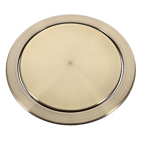 GRIRIW Tapa Para Sobremesa Cubo De Basura Papelera De Cocina Desperdiciar Accesorio De Baño Suministro De Cocina Bote De Basura Tapas Accesorios Acero Inoxidable 430