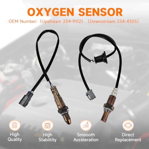 Sensor de Oxígeno Upstream & Downstream para Toyota Corolla 2011-2014 miniatura 5