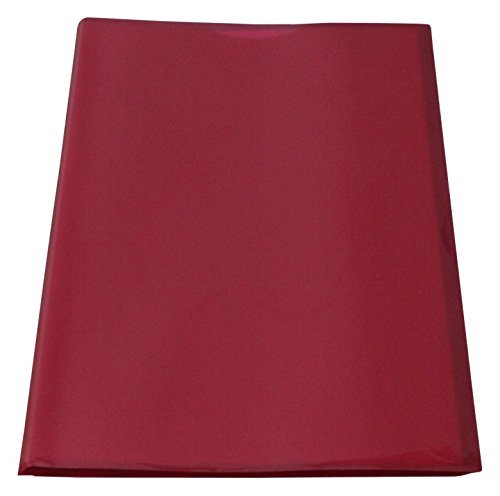 exxo by HFP flexible se Toalla con 40 fijo eingeschweißten Fundas, color rojo translúcido