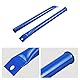 Bevinsee V Brace Bars Nierenstreben Compatible with 3er E90/E91/E92/E93 2006-2013, Hochfester Stahl Frontgrill V-Brace Nur für E9X Serie, Pulverbeschichtet, Blau