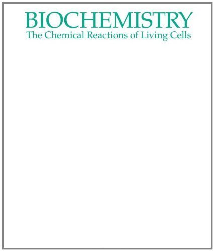 Biochemistry: The Chemical Reactions of Living Cells