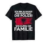 Herren Albanische Familie Albanien Albaner T-Shirt