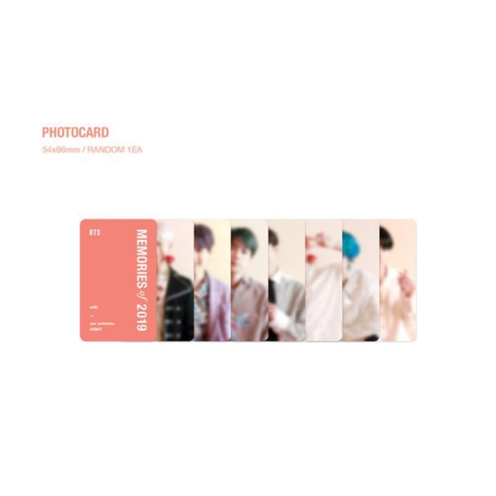 BTS Memories of 2019 (6 DVD Set/Region in Area 1) (incl. 4 x 6 7pc Photo Set,Paper Photocard Frame + Photocard)