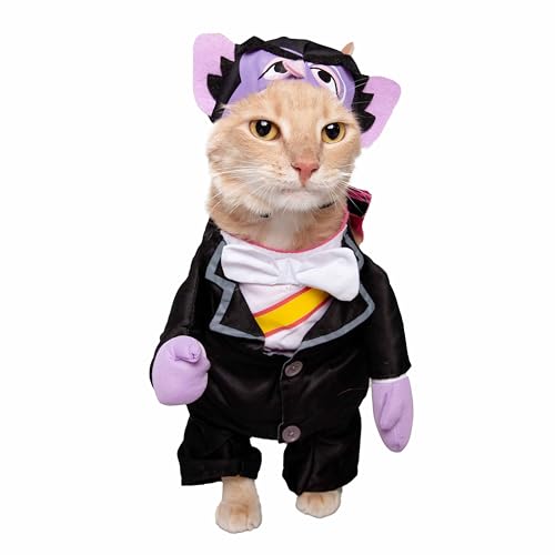Disfraz The Count Vampiro para Perro Mediano miniatura 2
