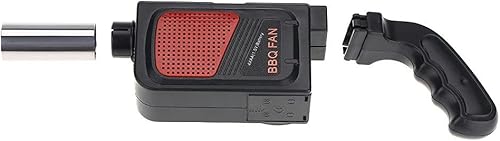 Miniatura 9 de Soplador de aire eléctrico portátil de mano para barbacoa Herramienta de fuelle de fuego Electricidad Ventilador de barbacoa al aire libre Picnic