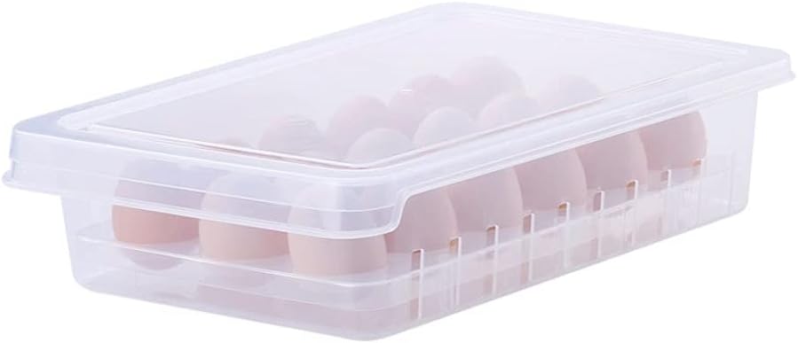 Household Refrigerator Special Storage Box, Kitchen Food Preservation Egg Rack Holder